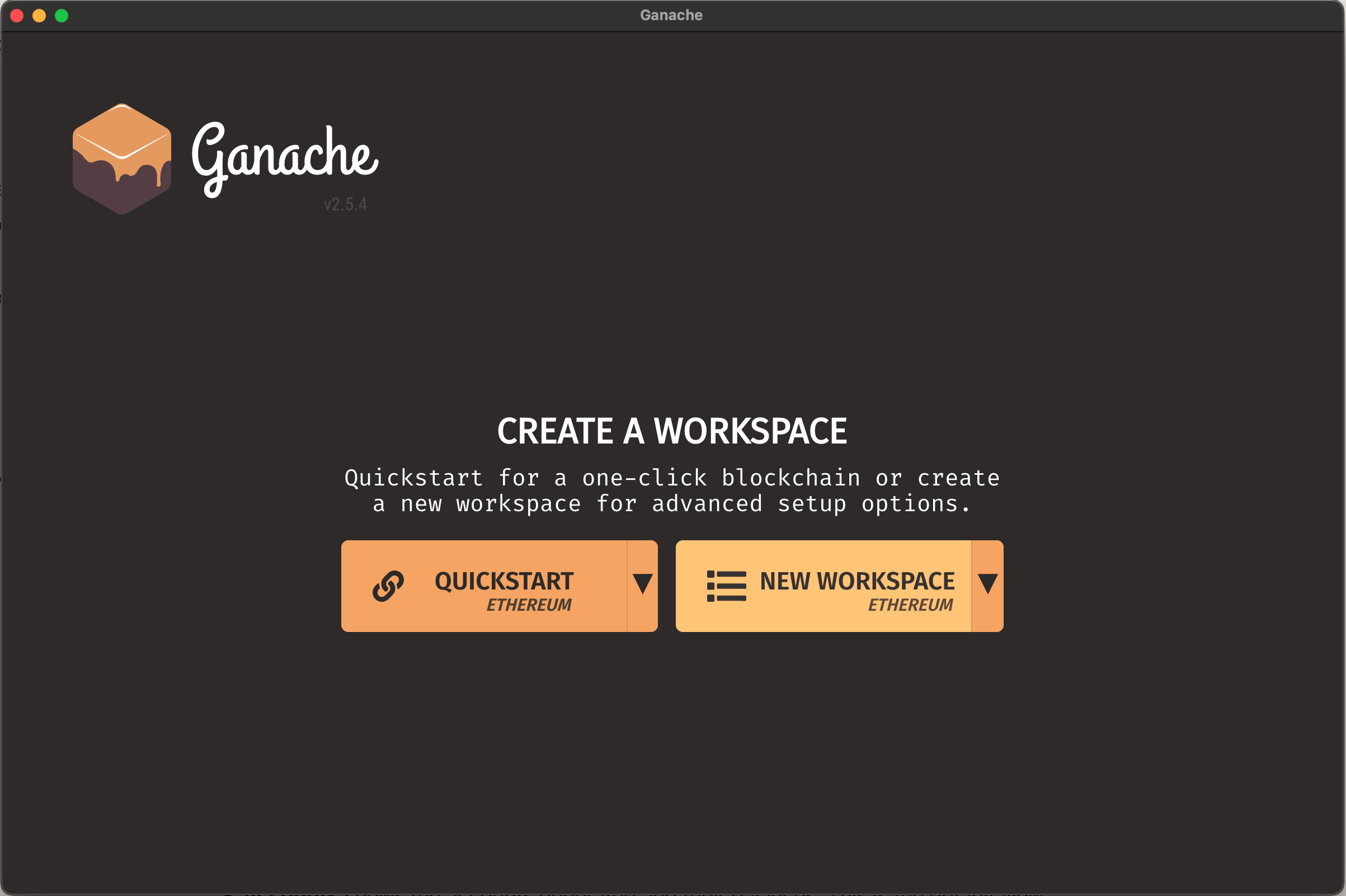 Create workspace